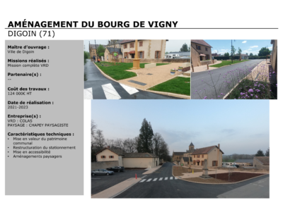 DIGOIN (71) – BOURG DE VIGNY